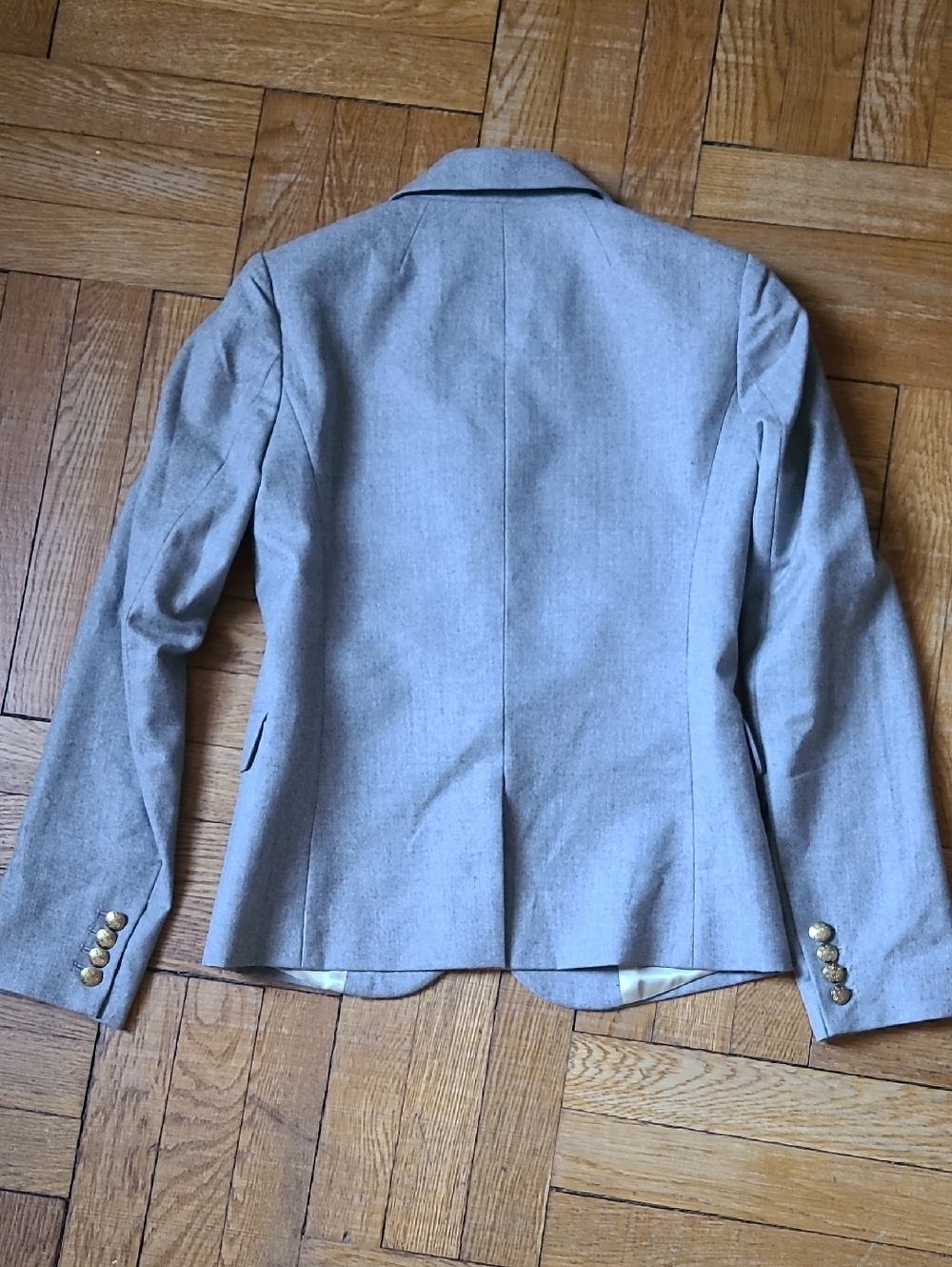 J. Crew Women's Schoolboy Blazer Style #18271 100% Wool Sz 0 - Picture 8 of 11